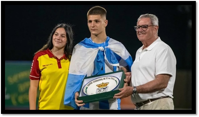 Thomás De Martis, elegido como MVP del Torneo L’Alcudia (@Argentina).