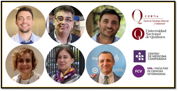 (De izq. a der.) Arriba: Juan Garona, Daniel Alonso y Hernán Farina del COMTra UNQ. Abajo: Andrea Berengeno, Natalia Salvetti y Hugo Ortega del CMC de la UNL. Créditos: UNQ-UNL.