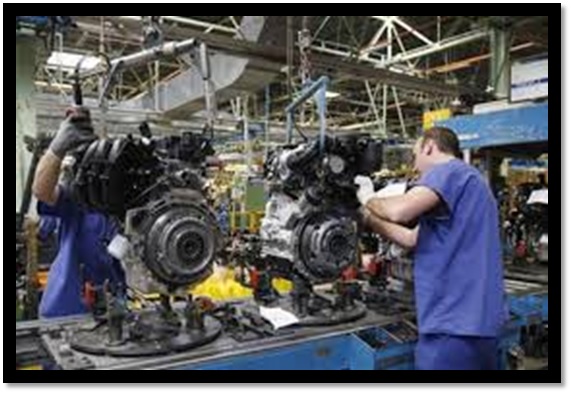 La industria automotriz fue una de las más afectadas durante julio.