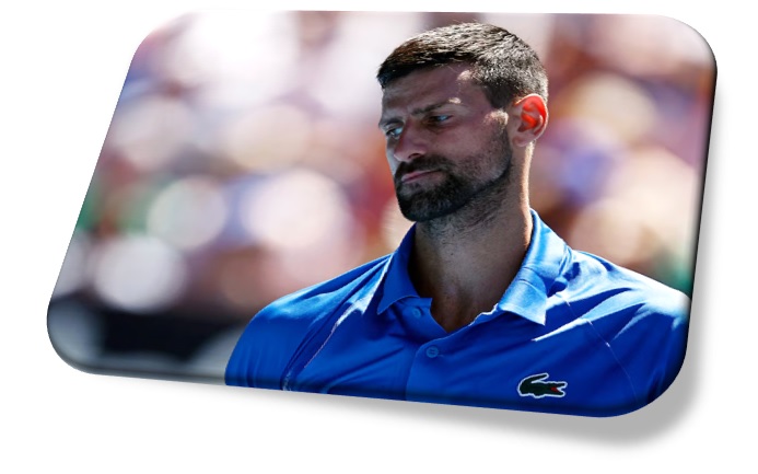 El caso de Djokovic ilustra cómo el éxito no elimina la sensación de insuficiencia personal (REUTERS/Tingshu Wang)