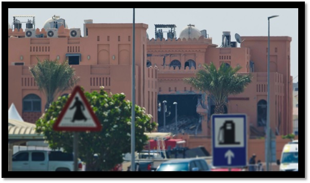 Los daños causados tras un ataque israelí contra un complejo que albergaba a los líderes políticos de Hamás en Doha, Catar, el 10 de septiembre de 2025.