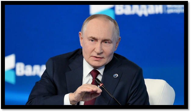 El presidente de Rusia, Vladímir Putin