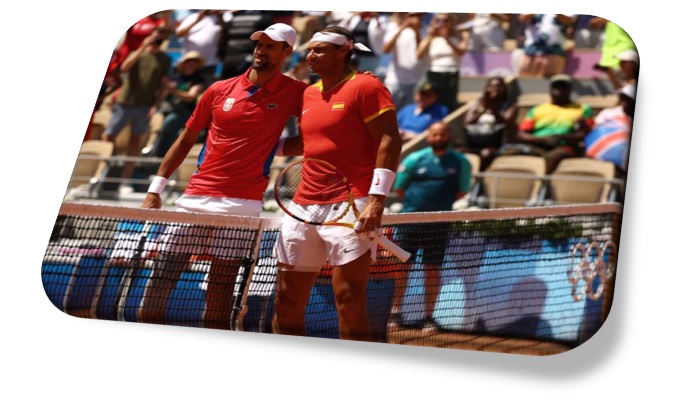 Djokovic contra Nadal en los últimos Juegos Olímpicos de París 2024 (REUTERS/Kai Pfaffenbach)