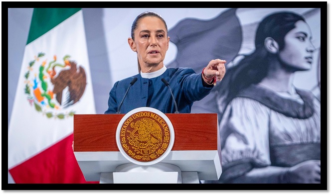 Claudia Sheinbaum, presidenta de México.