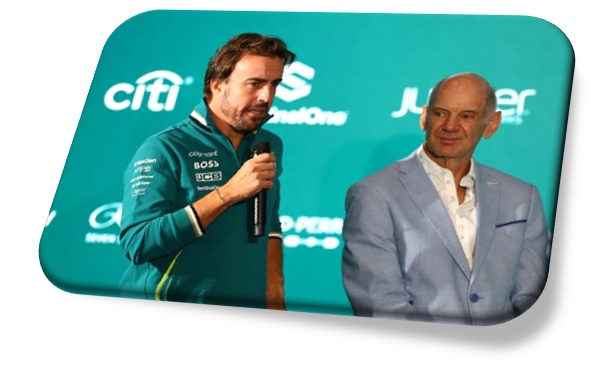 Fernando Alonso cumplirá 46 años en 2027 y podría abrirse un lugar en Aston Martin. La presencia de Adrian Newey genera expectativas en el diseño y rendimiento de los nuevos autos (Reuters/Andrew Boyers)