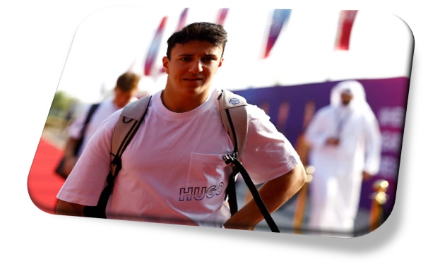 Isak Hadjar, el nuevo piloto de Red Bull (REUTERS/Rula Rouhana)