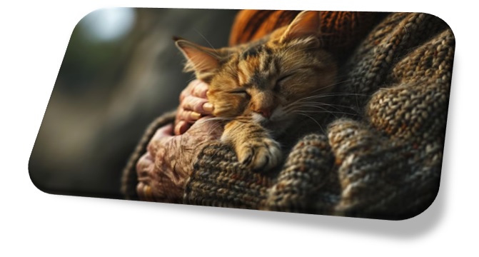 Dormir sobre las personas ayuda a los gatos a reducir el estrés y fortalecer el vínculo afectivo (Imagen ilustrativa Infobae)