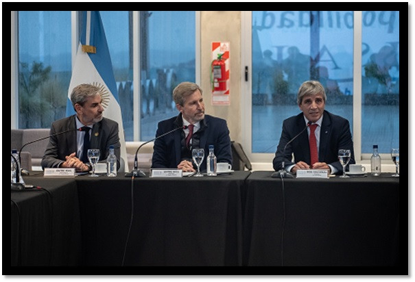 Frigerio recibió a Caputo en Paraná y afirmó: "Estamos en condiciones de escribir el próximo capítulo del pacto fiscal" :: Asdigitalnews