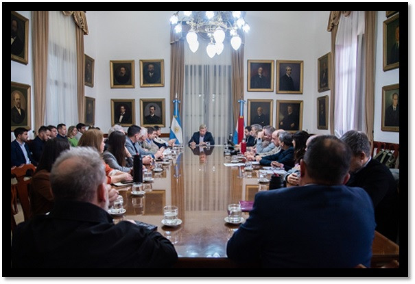 Frigerio encabezó una reunión de gabinete para coordinar acciones preventivas ante el fenómeno de El Niño :: Asdigitalnews