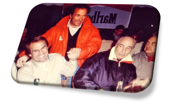 Junto a Carlos Lole Reutemann, uno de los automovilistas argentinos más populares con los que se codeó